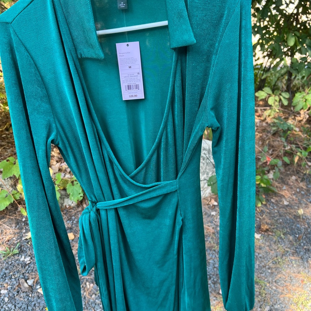 Green Wild Fable Dress